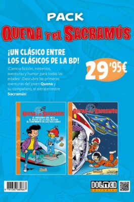 PACK QUENA Y EL SACRAMUS (CONTIENE VOL.1 Y VOL.2)