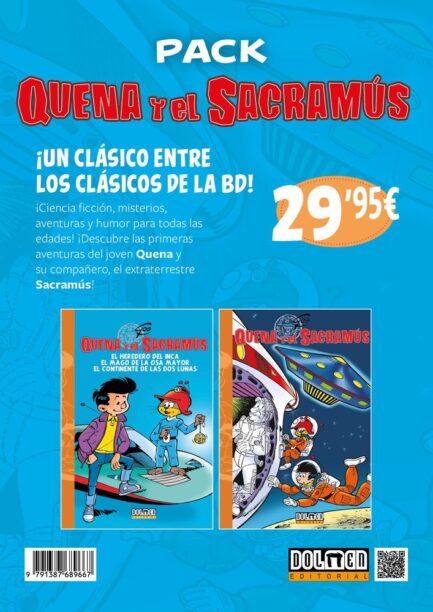 PACK QUENA Y EL SACRAMUS (CONTIENE VOL.1 Y VOL.2)