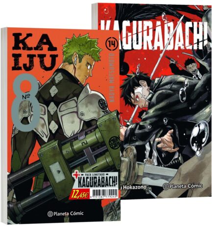 KAIJUU8 14 + KAGURABACHI 01 (PACK ESPECIAL)