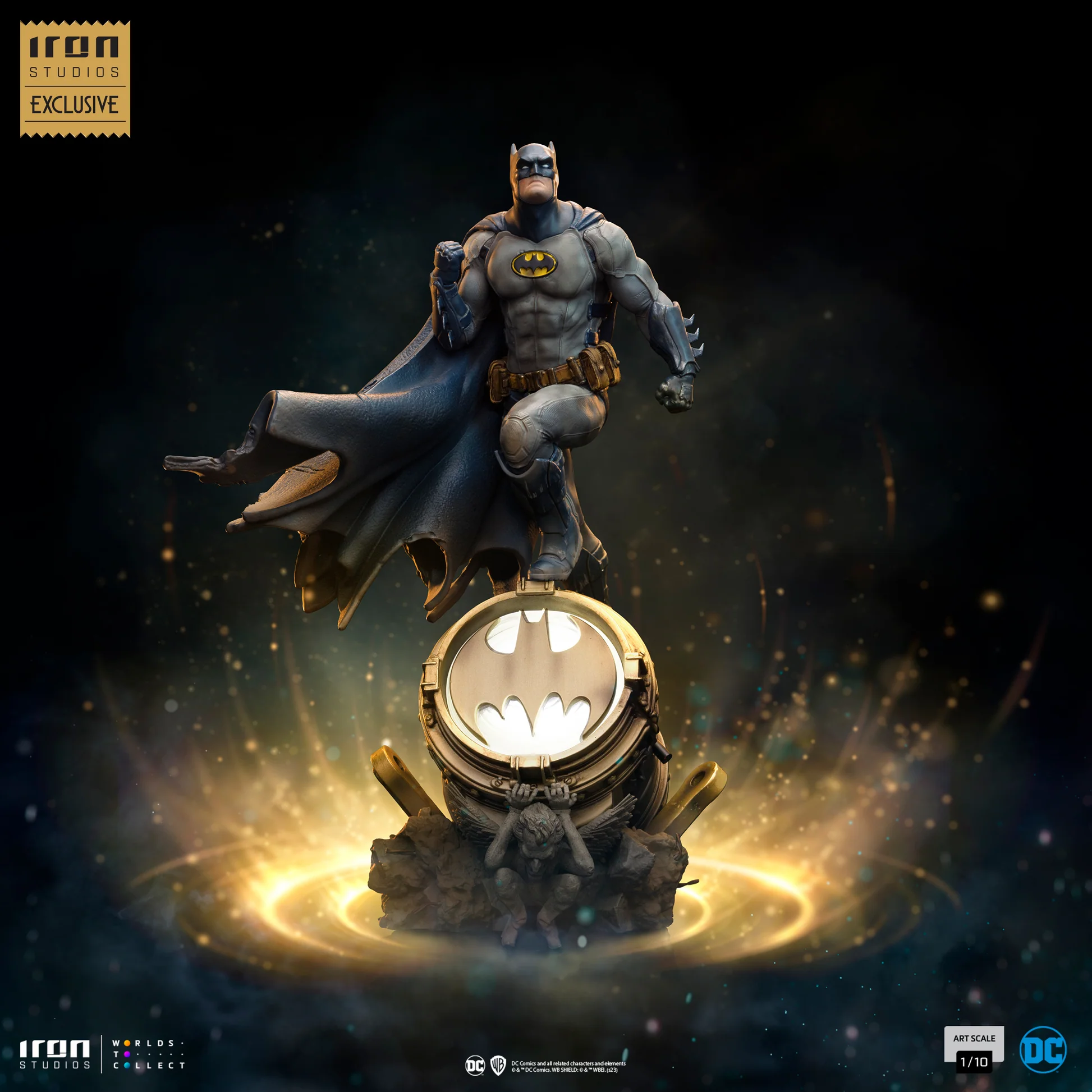 BATMAN DELUXE (EVENT CCXP23 EXCLUSIVE) - DC COMICS - BDS ART SCALE 1/10 - Imagen 2