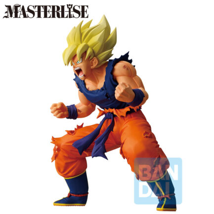 SUPER SAIYAN SON GOKU - ICHIBANSHO - DRAGON BALL Z - BATTLE OF THE SUPER SAIYAN - MASTERLISE 19CM - BANPRESTO - Imagen 2