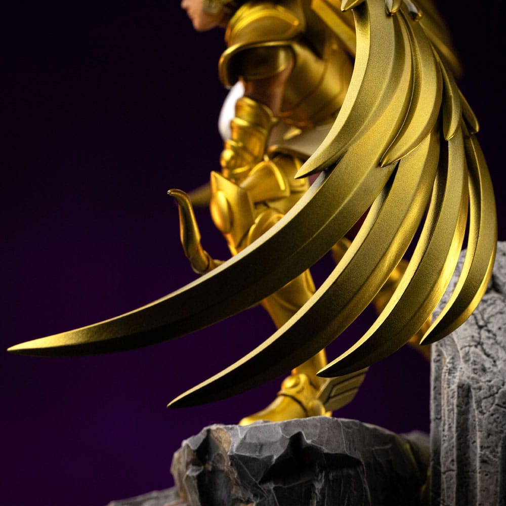 SAGITTARIUS AIOLOS - SAINT SEIYA - ART SCALE 1/10 - IRON STUDIOS - Imagen 5