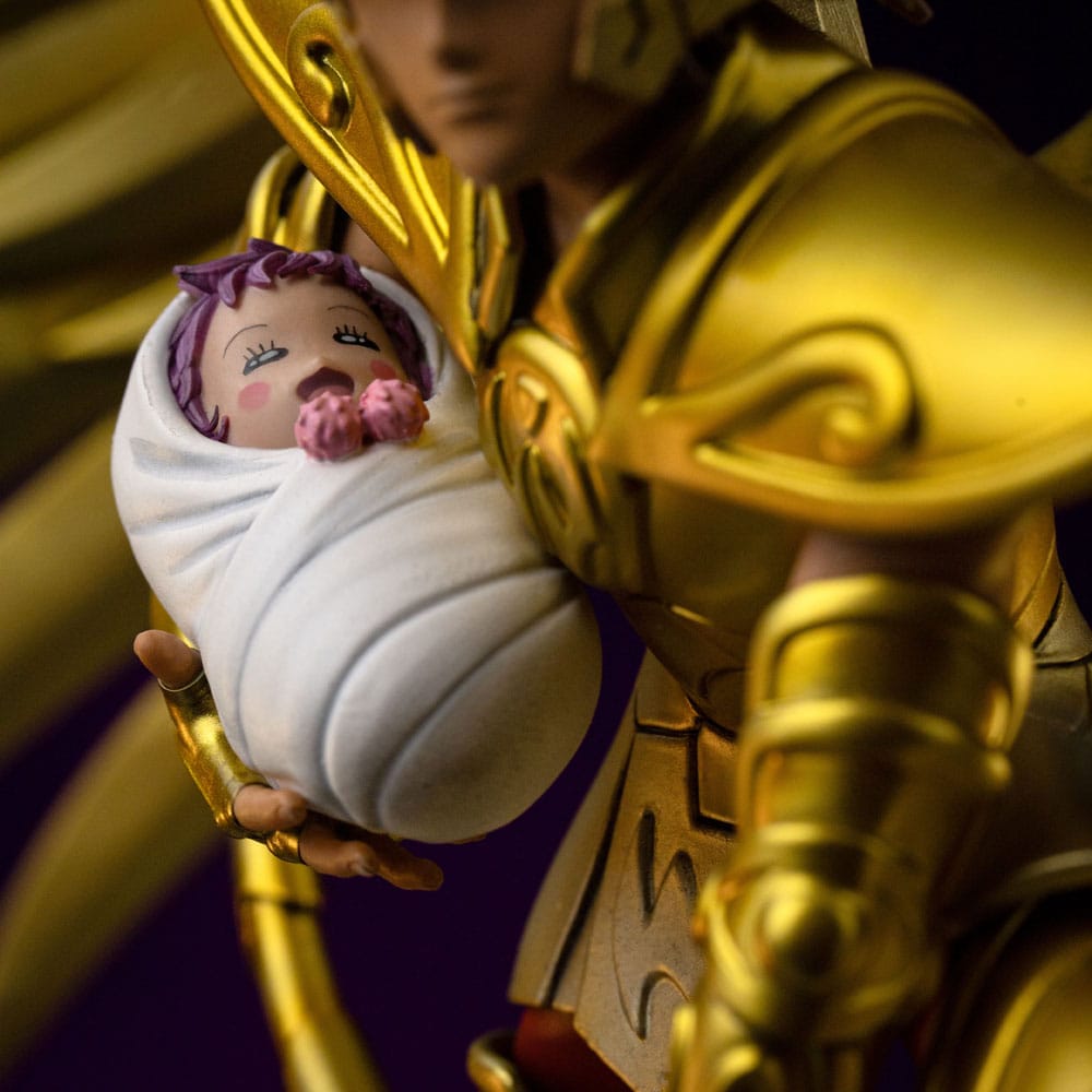 SAGITTARIUS AIOLOS - SAINT SEIYA - ART SCALE 1/10 - IRON STUDIOS - Imagen 8