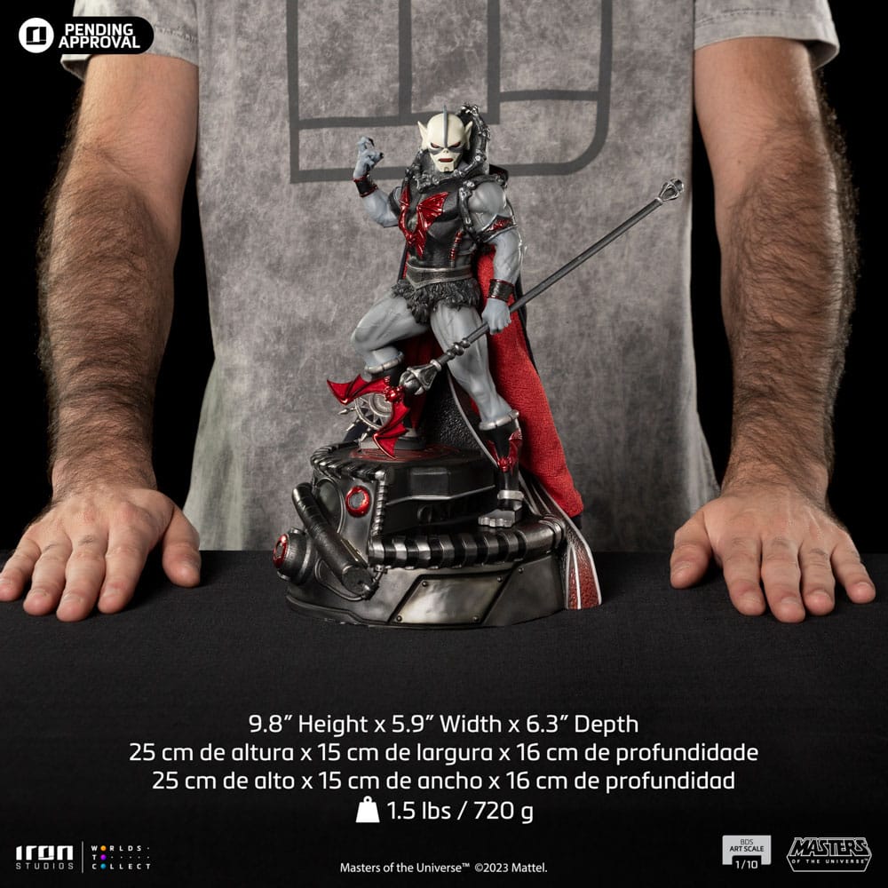HORDAK (HORDAK COMIC VERSION) - MASTERS OF THE UNIVERSE - ART SCALE 1/10 - IRON STUDIOS - Imagen 6