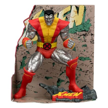 COLOSSUS (THE X-MEN #1) - MARVEL - 1/10 SCALE COLLECTIBLE W/SCENE - 17 CM - MCFARLANE TOYS