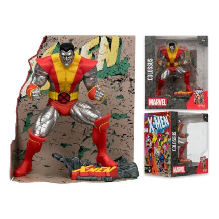 COLOSSUS (THE X-MEN #1) - MARVEL - 1/10 SCALE COLLECTIBLE W/SCENE - 17 CM - MCFARLANE TOYS - Imagen 4