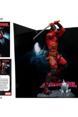 DEADPOOL (DEADPOOL #1) – MARVEL – 1/10 SCALE COLLECTIBLE W/SCENE – 17 CM – MCFARLANE TOYS
