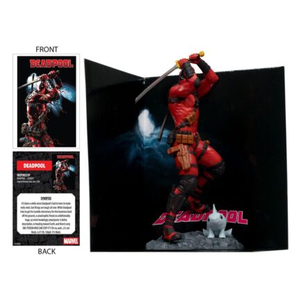 DEADPOOL (DEADPOOL #1) - MARVEL - 1/10 SCALE COLLECTIBLE W/SCENE - 17 CM - MCFARLANE TOYS - Imagen 2