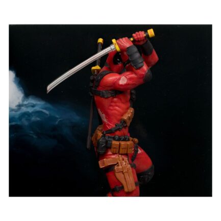 DEADPOOL (DEADPOOL #1) - MARVEL - 1/10 SCALE COLLECTIBLE W/SCENE - 17 CM - MCFARLANE TOYS - Imagen 3