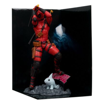 DEADPOOL (DEADPOOL #1) - MARVEL - 1/10 SCALE COLLECTIBLE W/SCENE - 17 CM - MCFARLANE TOYS - Imagen 4