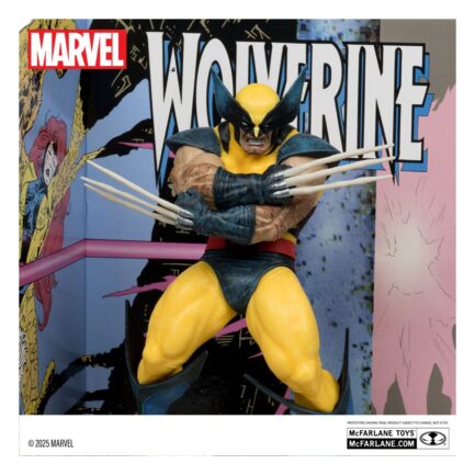 WOLVERINE (WOLVERINE #85) - MARVEL - 1/10 SCALE COLLECTIBLE W/SCENE - 17 CM - MCFARLANE TOYS - Imagen 3