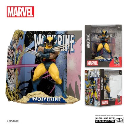 WOLVERINE (WOLVERINE #85) - MARVEL - 1/10 SCALE COLLECTIBLE W/SCENE - 17 CM - MCFARLANE TOYS - Imagen 4
