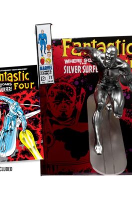 SILVER SURFER (FANTASTIC FOUR #72) – MARVEL – 1/6 SCALE COLLECTIBLE FIGURE W/SCENE & COMIC – 25 CM – MCFARLANE TOYS