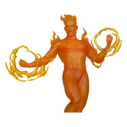 HUMAN TORCH (MARVEL 2-IN-ONE #10) - MARVEL - 1/6 SCALE COLLECTIBLE FIGURE W/SCENE & COMIC - 29 CM - MCFARLANE TOYS - Imagen 4