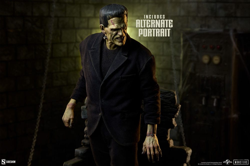 FRANKENSTEIN (MIXED MEDIA) - UNIVERSAL MONSTER - PREMIUM FORMAT - 57CM - SIDESHOW COLLECTIBLES - Imagen 4