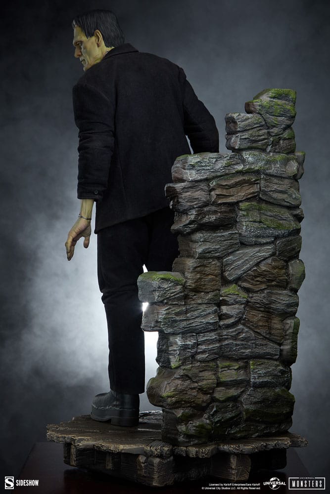 FRANKENSTEIN (MIXED MEDIA) - UNIVERSAL MONSTER - PREMIUM FORMAT - 57CM - SIDESHOW COLLECTIBLES - Imagen 10
