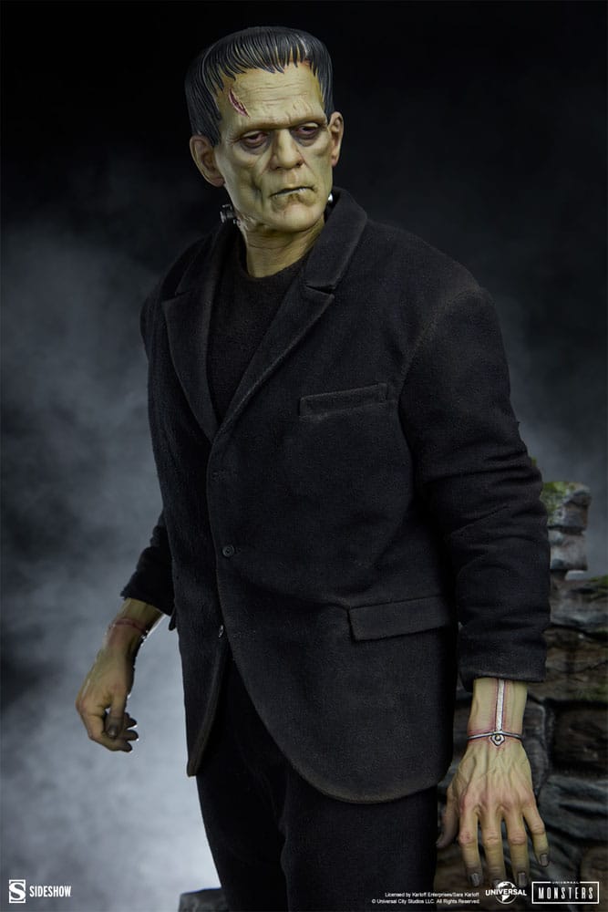 FRANKENSTEIN (MIXED MEDIA) - UNIVERSAL MONSTER - PREMIUM FORMAT - 57CM - SIDESHOW COLLECTIBLES - Imagen 11