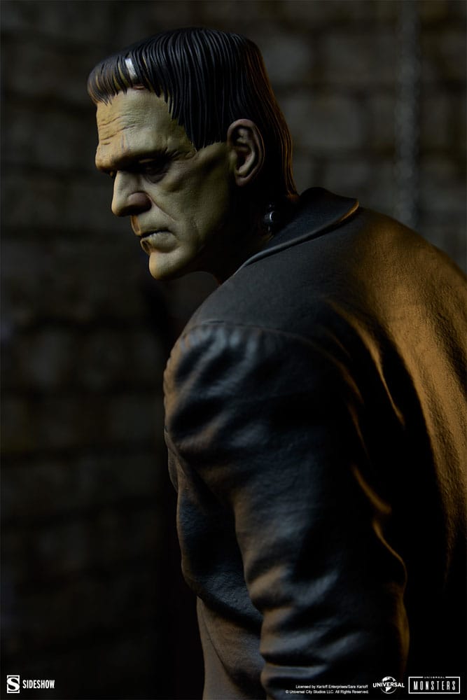 FRANKENSTEIN (POLYSTONE) - UNIVERSAL MONSTER - PREMIUM FORMAT - 57CM - SIDESHOW COLLECTIBLES - Imagen 8