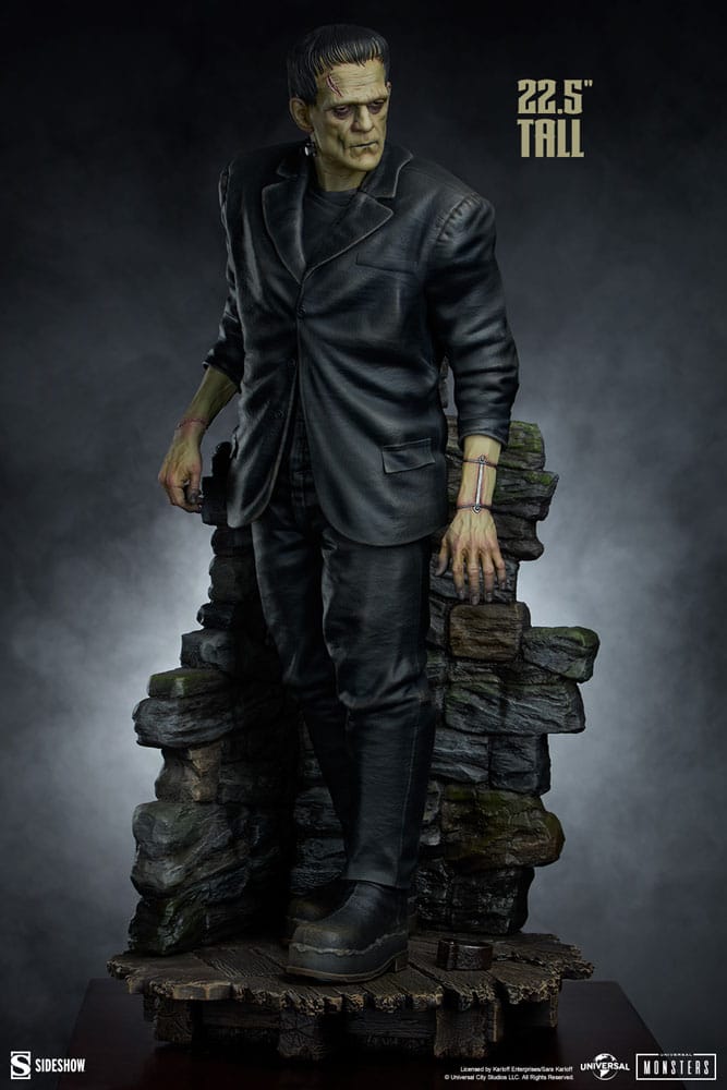 FRANKENSTEIN (POLYSTONE) - UNIVERSAL MONSTER - PREMIUM FORMAT - 57CM - SIDESHOW COLLECTIBLES - Imagen 9