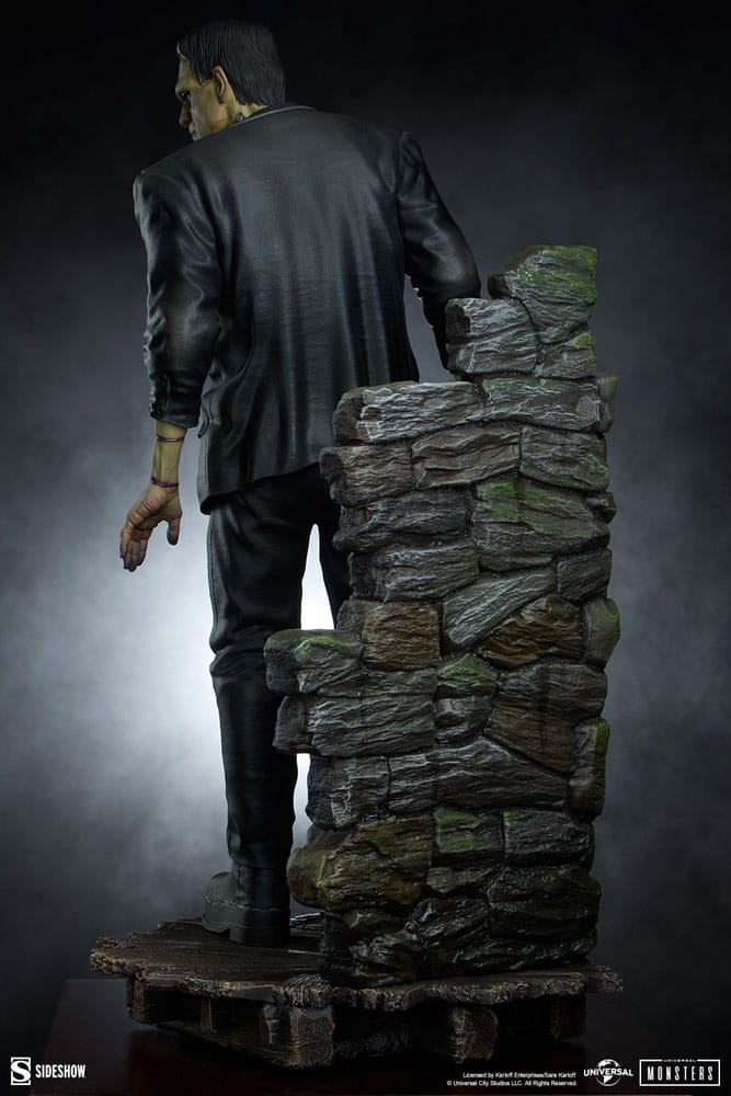 FRANKENSTEIN (POLYSTONE) - UNIVERSAL MONSTER - PREMIUM FORMAT - 57CM - SIDESHOW COLLECTIBLES - Imagen 10