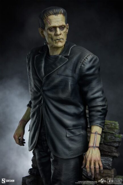 FRANKENSTEIN (POLYSTONE) - UNIVERSAL MONSTER - PREMIUM FORMAT - 57CM - SIDESHOW COLLECTIBLES - Imagen 11