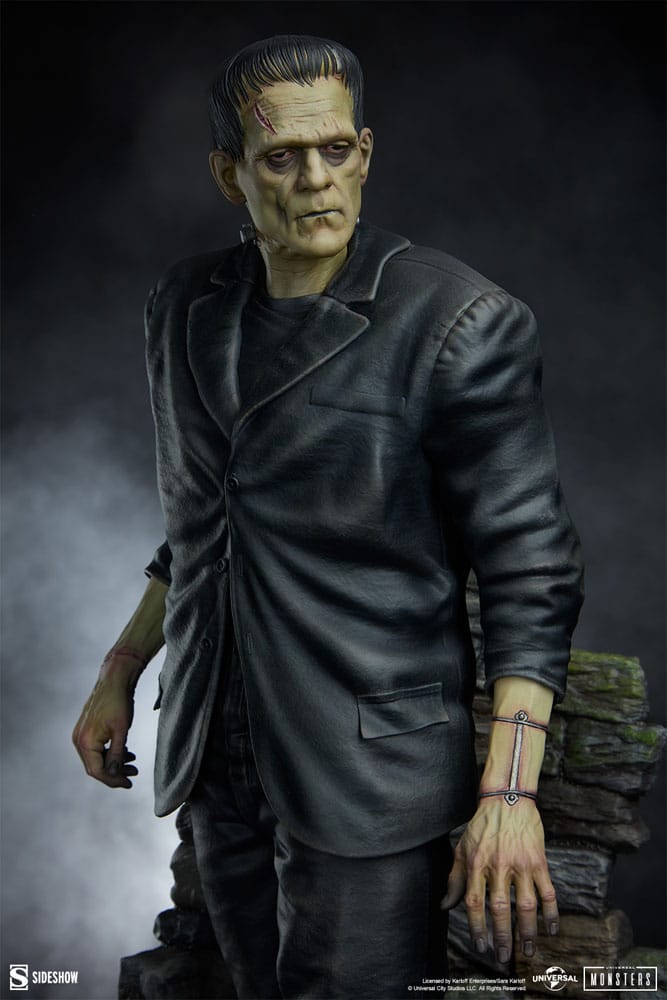 FRANKENSTEIN (POLYSTONE) - UNIVERSAL MONSTER - PREMIUM FORMAT - 57CM - SIDESHOW COLLECTIBLES - Imagen 11