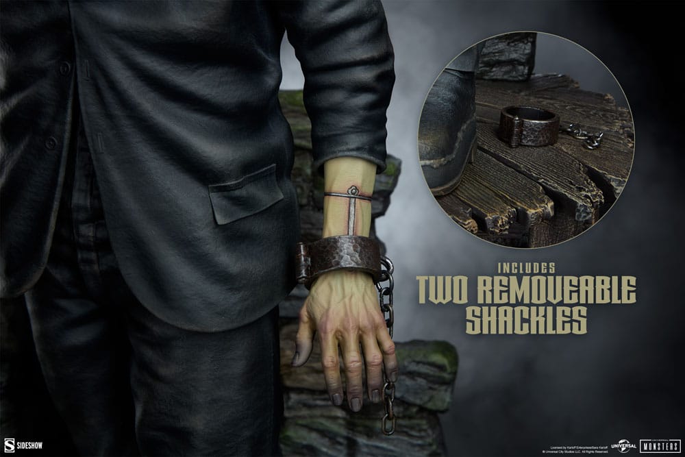 FRANKENSTEIN (POLYSTONE) - UNIVERSAL MONSTER - PREMIUM FORMAT - 57CM - SIDESHOW COLLECTIBLES - Imagen 13