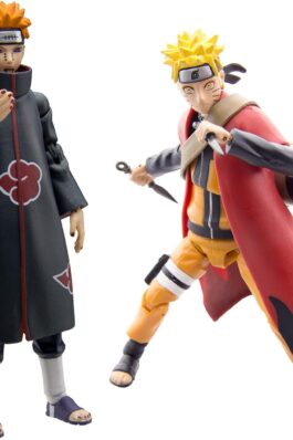 PACK SAGE MODE NARUTO VS PAIN – NARUTO – 25TH ANNIVERSARY SD – 15 CM – SD TOYS