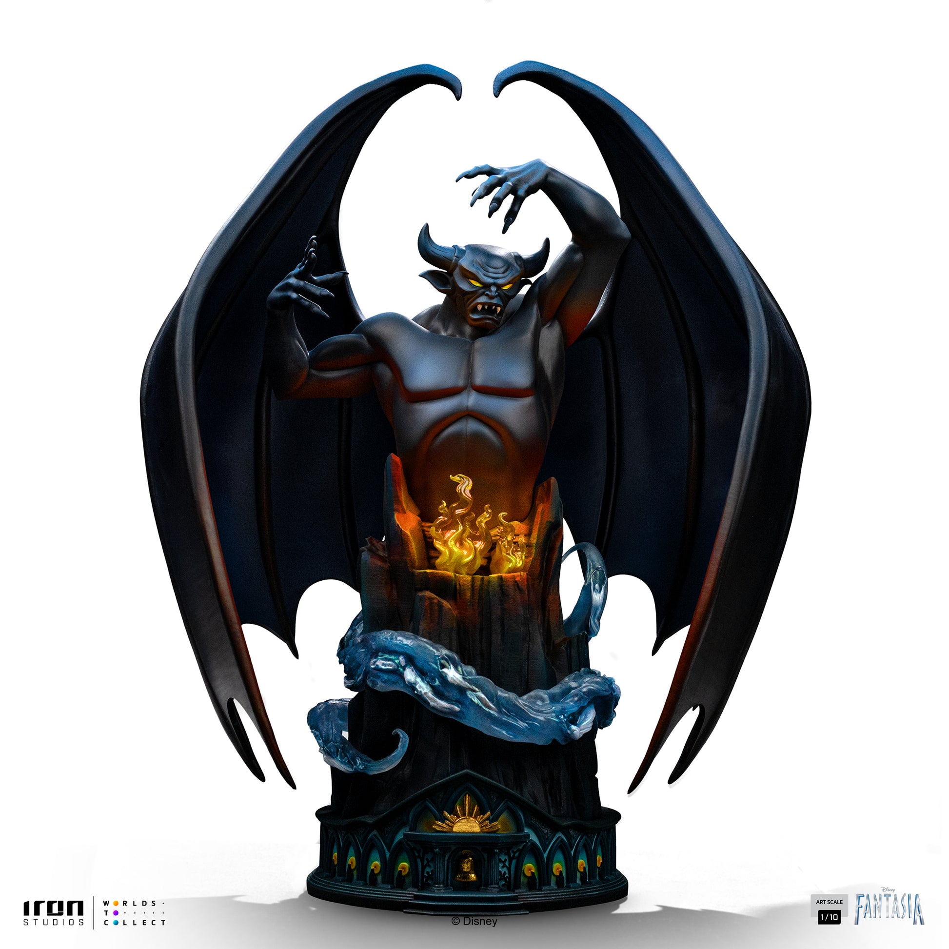 CHERNABOG DELUXE - DISNEY'S FANTASIA - ART SCALE 1/10 - IRON STUDIOS