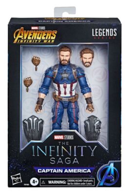 CAPTAIN AMERICA – THE INFINITY SAGA – MARVEL LEGENDS – 15 CM – HASBRO