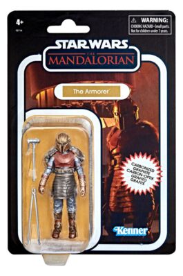THE ARMORER – STAR WARS: THE MANDALORIAN – VINTAGE COLLECTION SERIES – 9,5 CM – HASBRO