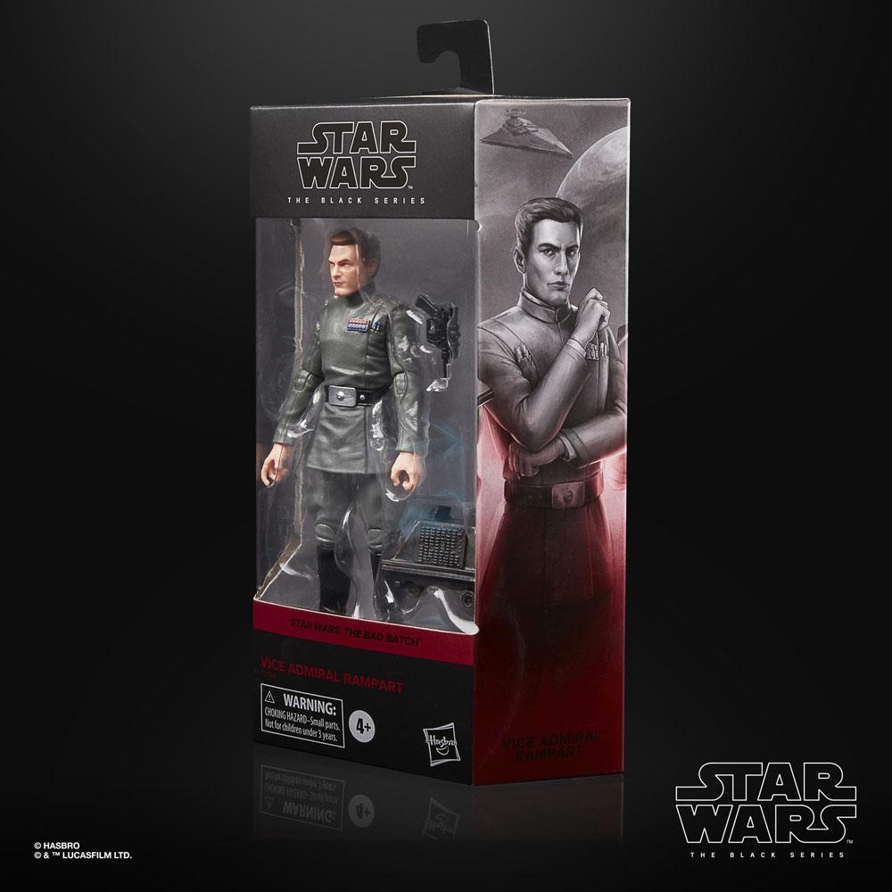 VICE ADMIRAL RAMPART- STAR WARS: BAD BATCH - THE BLACK SERIES - 15 CM - HASBRO - Imagen 3