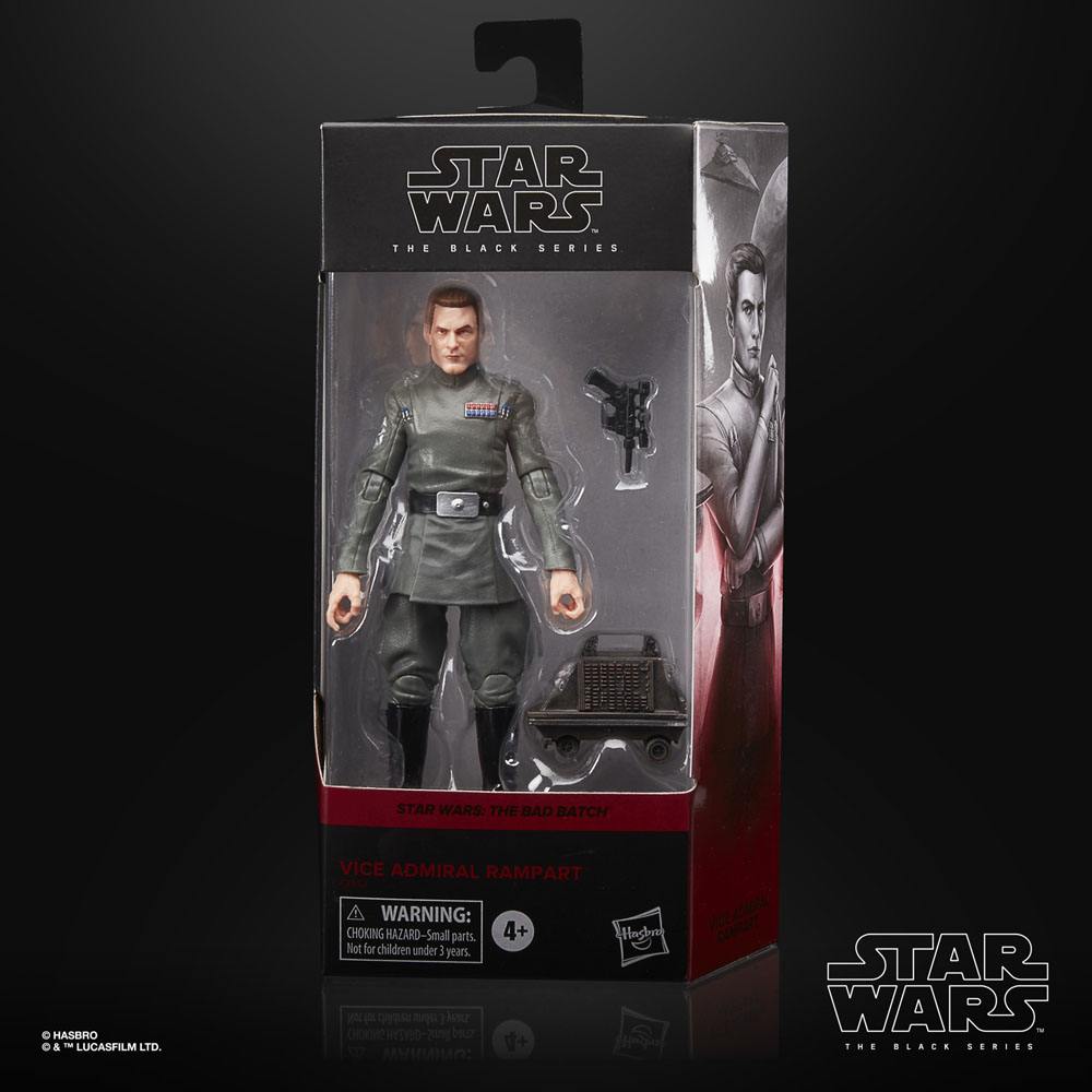 VICE ADMIRAL RAMPART- STAR WARS: BAD BATCH - THE BLACK SERIES - 15 CM - HASBRO - Imagen 4