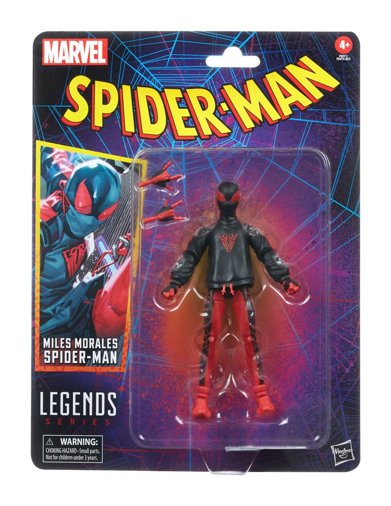MILES MORALES SPIDER-MAN - SPIDER-MAN - MARVEL LEGENDS SERIES - 15 CM - HASBRO