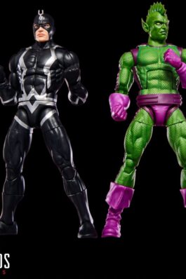 BLACK BOLT & TRITON – INHUMANS – MARVEL LEGENDS SERIES – 15 CM – HASBRO