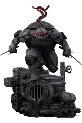 RAPHAEL BLACK AND WHITE VARIANT (EXCLUSIVE) – TEENAGE MUTANT NINJA TURTLES – ART SCALE 1/10 – IRON STUDIOS