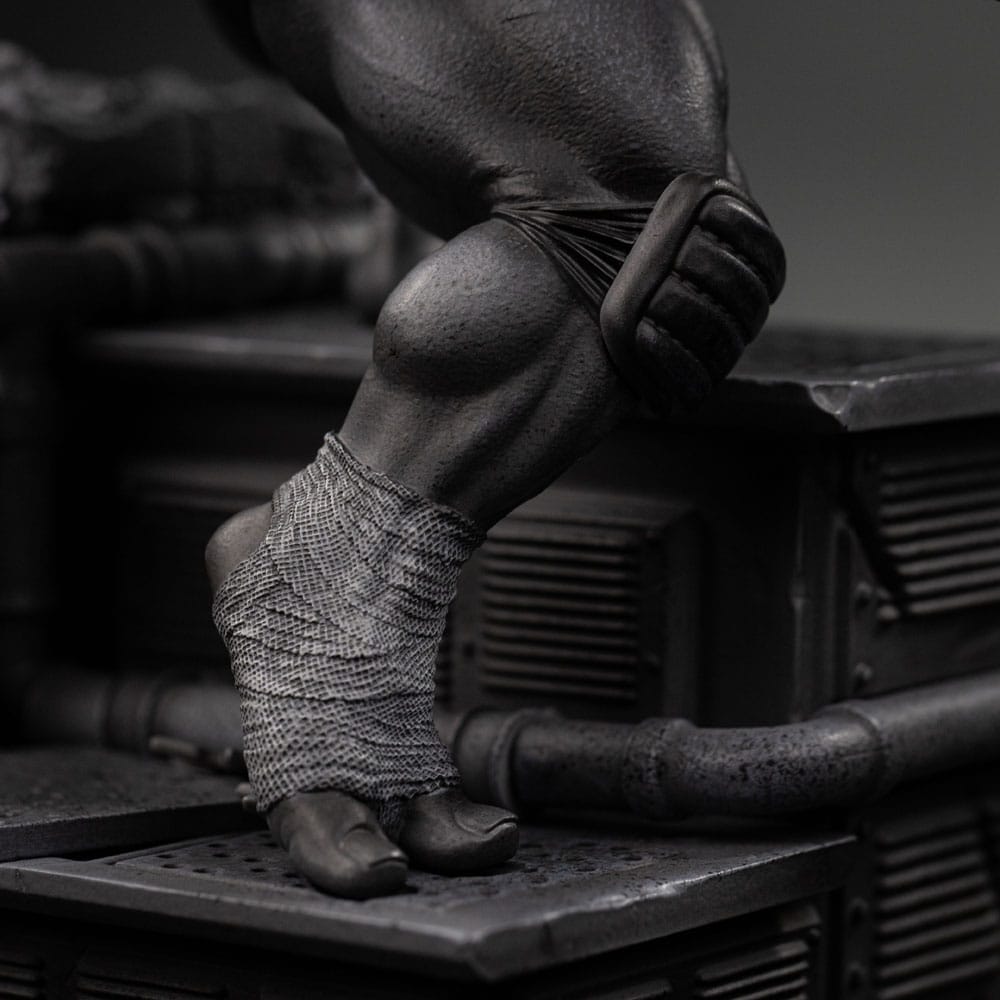 DONATELLO BLACK AND WHITE VARIANT (EXCLUSIVE) - TEENAGE MUTANT NINJA TURTLES - ART SCALE 1/10 - IRON STUDIOS - Imagen 8