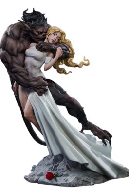 BEAUTY AND THE BEAST (BY MARIA PANFILOVA) – STATUE – 46CM – SIDESHOW COLLECTIBLES