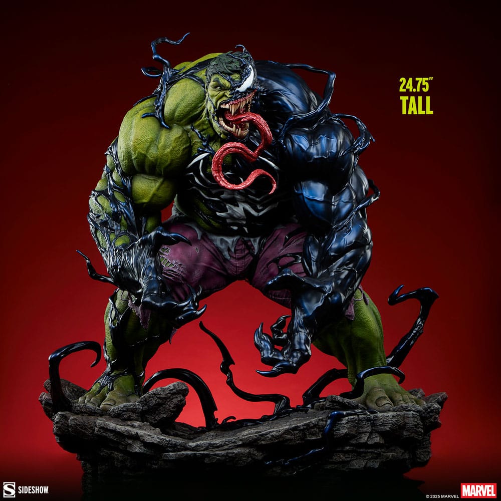 VENOMIZED HULK - MARVEL - PREMIUM FORMAT - 63CM - SIDESHOW COLLECTIBLES - Imagen 9