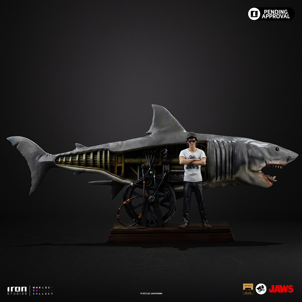 STEVEN SPIELBERG JAWS 50TH ANNIVERSARY DELUXE - JAWS - ART SCALE 1/10 - IRON STUDIOS - Imagen 15