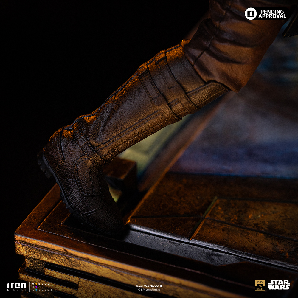 ANAKIN VS OBI WAN (REVENGE OF THE SITH 20TH YEARS ANNIVERSARY) - STAR WARS - ART SCALE 1/10 - IRON STUDIOS - Imagen 13