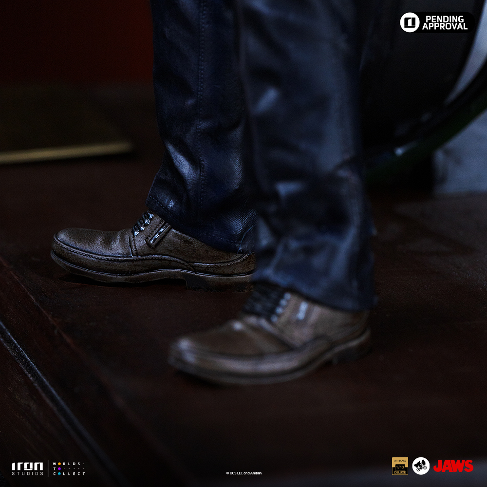 STEVEN SPIELBERG JAWS 50TH ANNIVERSARY DELUXE - JAWS - ART SCALE 1/10 - IRON STUDIOS - Imagen 12