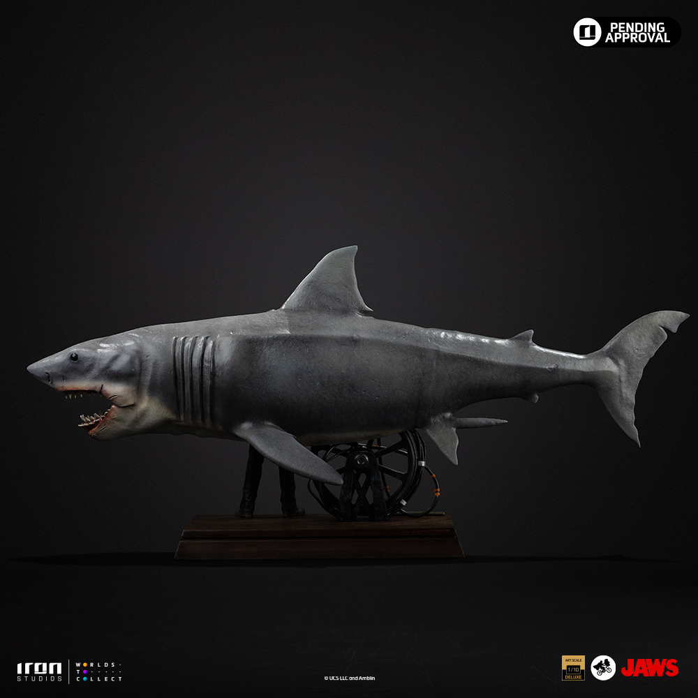 STEVEN SPIELBERG JAWS 50TH ANNIVERSARY DELUXE - JAWS - ART SCALE 1/10 - IRON STUDIOS - Imagen 11