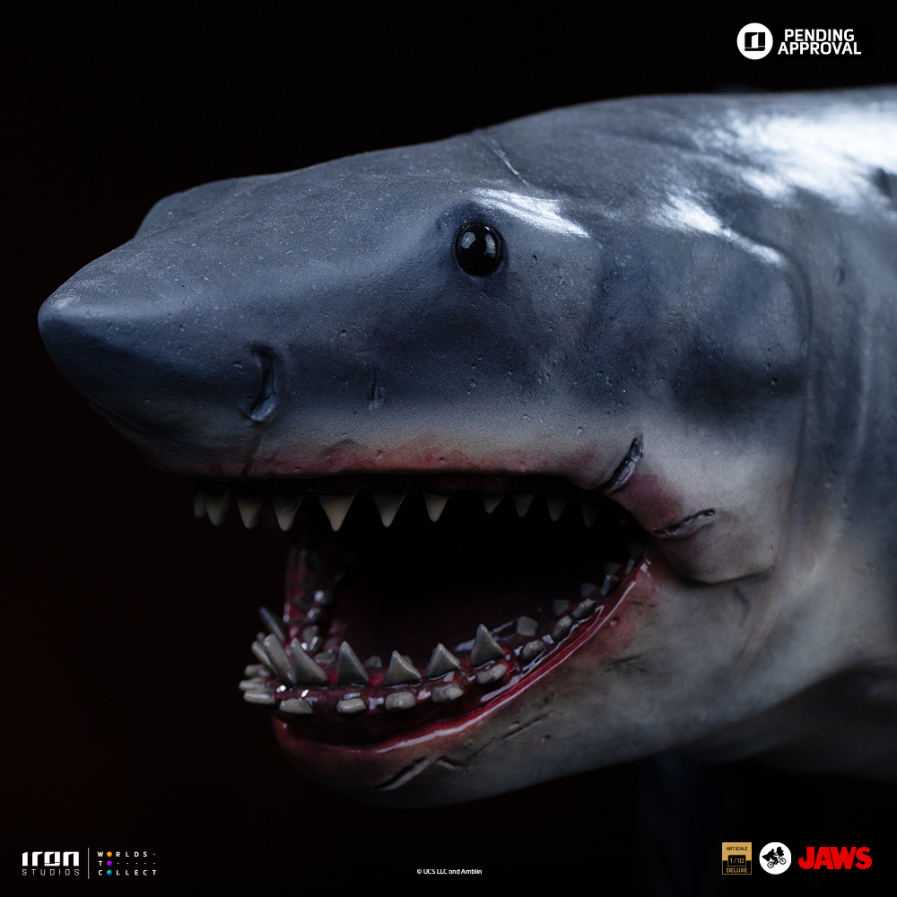 STEVEN SPIELBERG JAWS 50TH ANNIVERSARY DELUXE - JAWS - ART SCALE 1/10 - IRON STUDIOS - Imagen 10