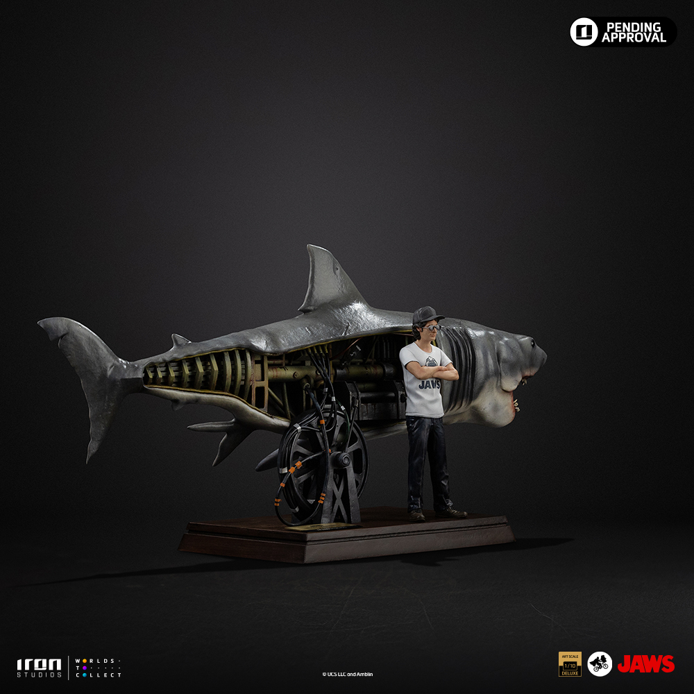 STEVEN SPIELBERG JAWS 50TH ANNIVERSARY DELUXE - JAWS - ART SCALE 1/10 - IRON STUDIOS - Imagen 9