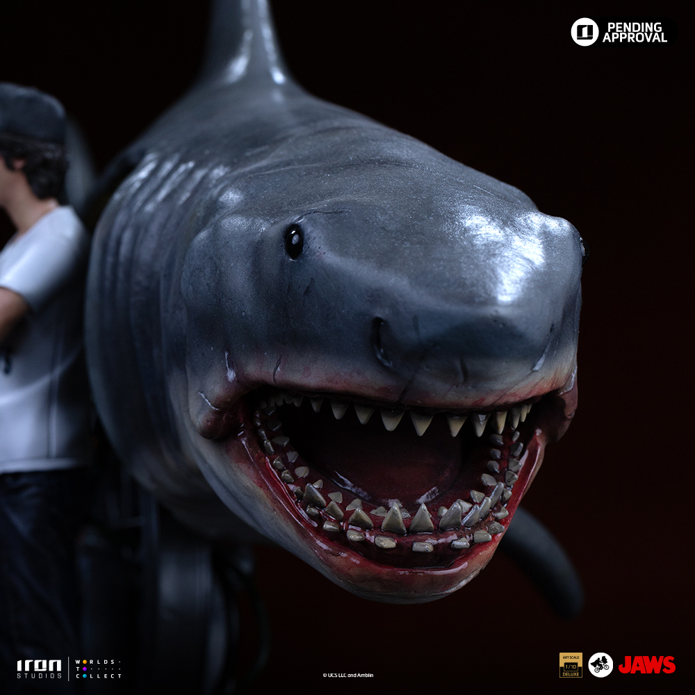 STEVEN SPIELBERG JAWS 50TH ANNIVERSARY DELUXE - JAWS - ART SCALE 1/10 - IRON STUDIOS - Imagen 8