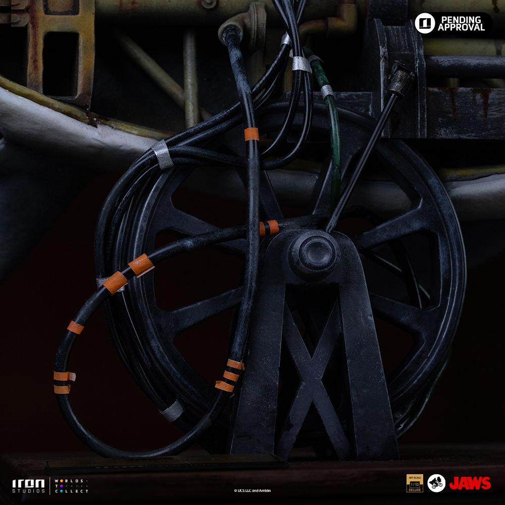STEVEN SPIELBERG JAWS 50TH ANNIVERSARY DELUXE - JAWS - ART SCALE 1/10 - IRON STUDIOS - Imagen 7