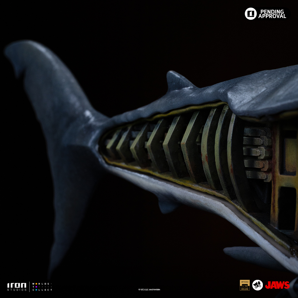 STEVEN SPIELBERG JAWS 50TH ANNIVERSARY DELUXE - JAWS - ART SCALE 1/10 - IRON STUDIOS - Imagen 6