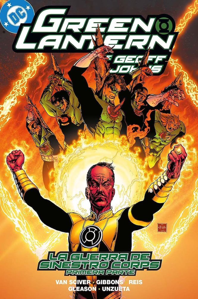 BIBLIOTECA GREEN LANTERN DE GEOFF JOHNS 06 LA GUERRA DE LOS SINESTRO CORPS. 1º PARTE