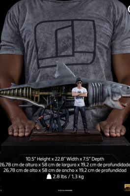 STEVEN SPIELBERG JAWS 50TH ANNIVERSARY DELUXE – JAWS – ART SCALE 1/10 – IRON STUDIOS